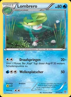 Lombrero card in German