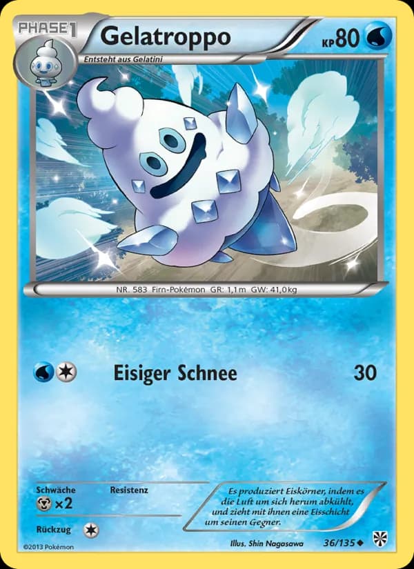 Gelatroppo card in German