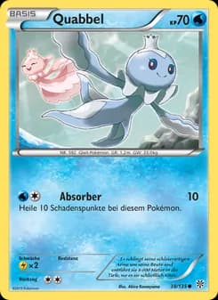 Quabbel card in German