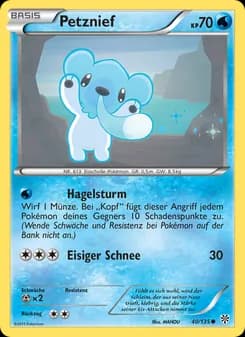 Petznief card in German