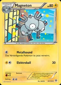 Magneton card in German