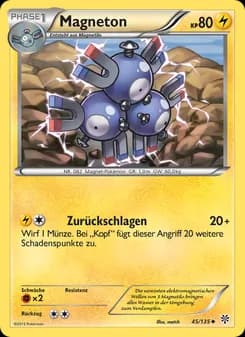 Magneton card in German
