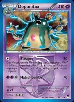 Deponitox card in German
