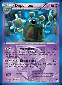 Deponitox card in German