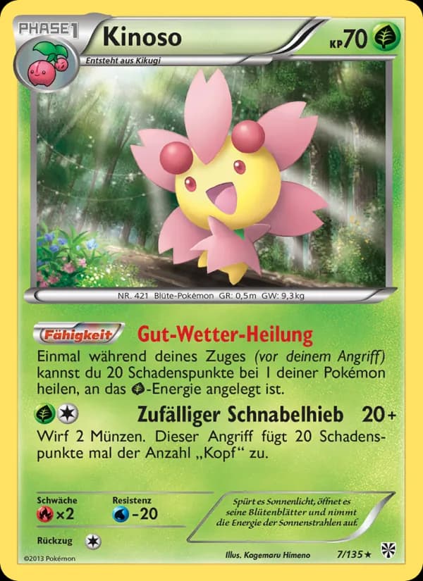 Kinoso card in German