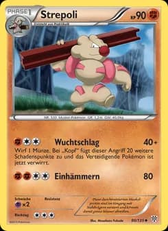 Strepoli card in German