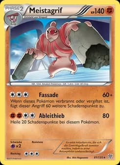 Meistagrif card in German