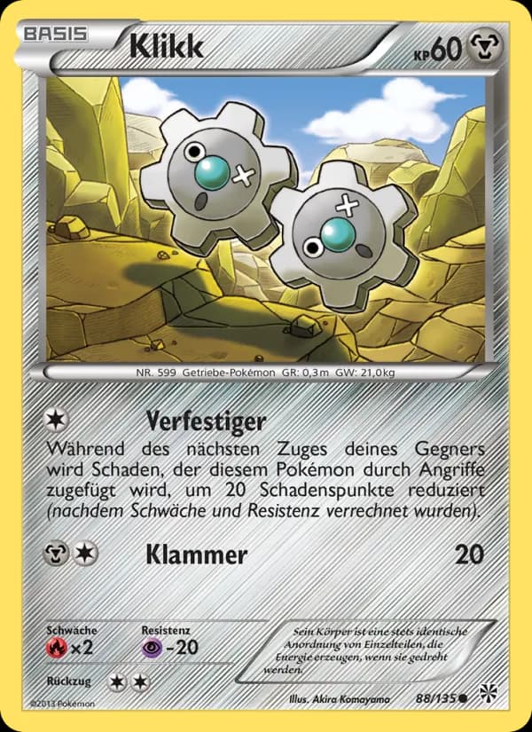 Klikk card in German