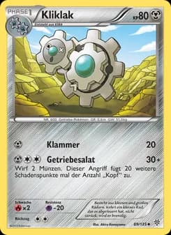 Kliklak card in German