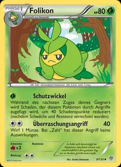 Folikon card in German