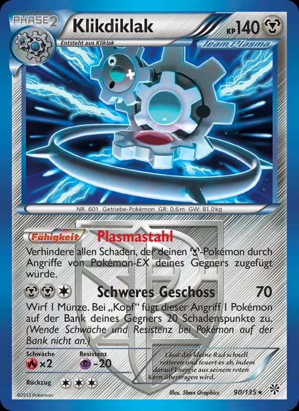 Klikdiklak card in German