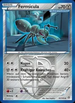 Fermicula card in German