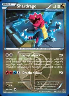 Shardrago card in German