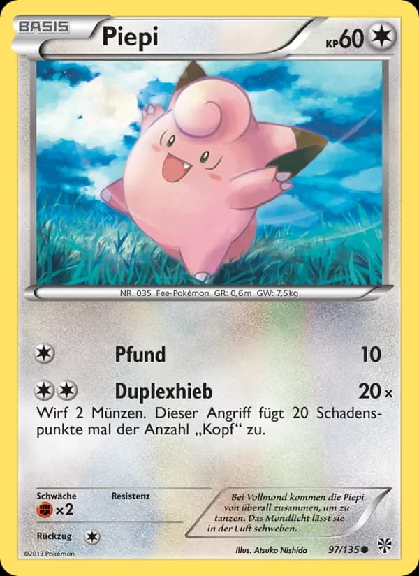 Piepi card in German