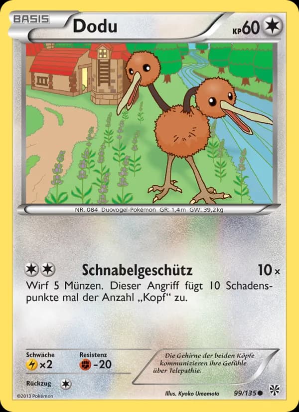Dodu card in German