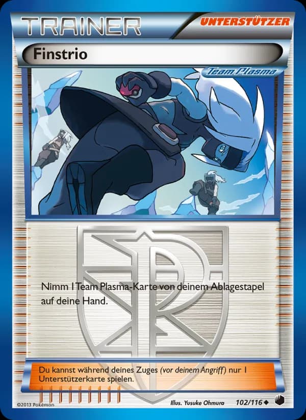 Finstrio card in German