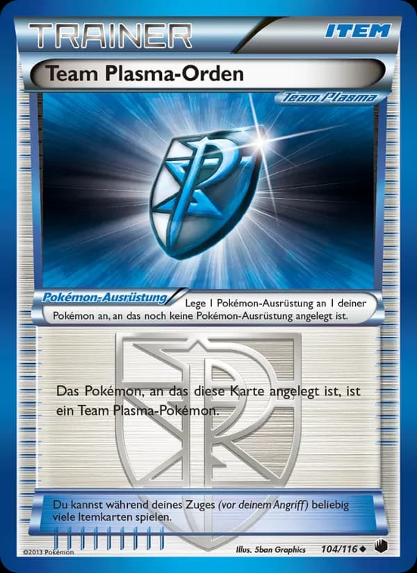 Team-Plasma-Orden card in German