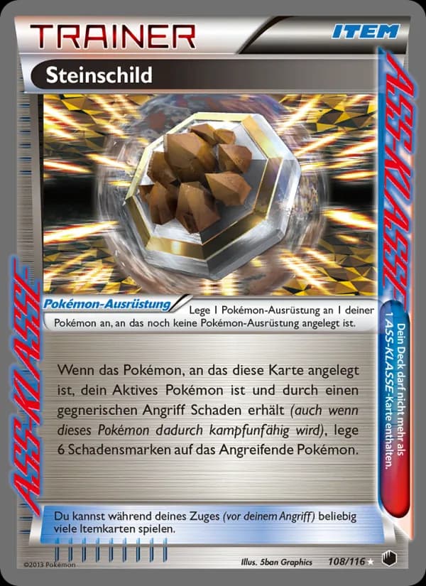 Schutzfels card in German