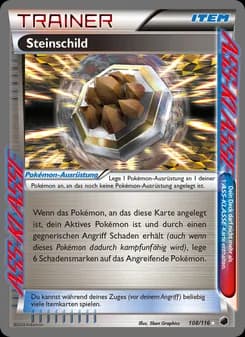 Schutzfels card in German
