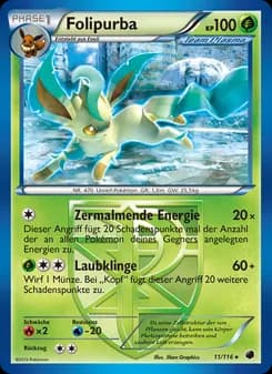Folipurba card in German