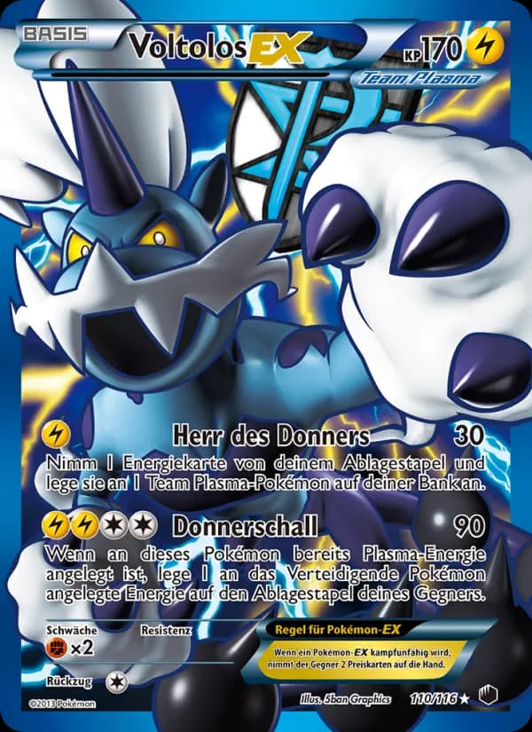 Voltolos-EX card in German