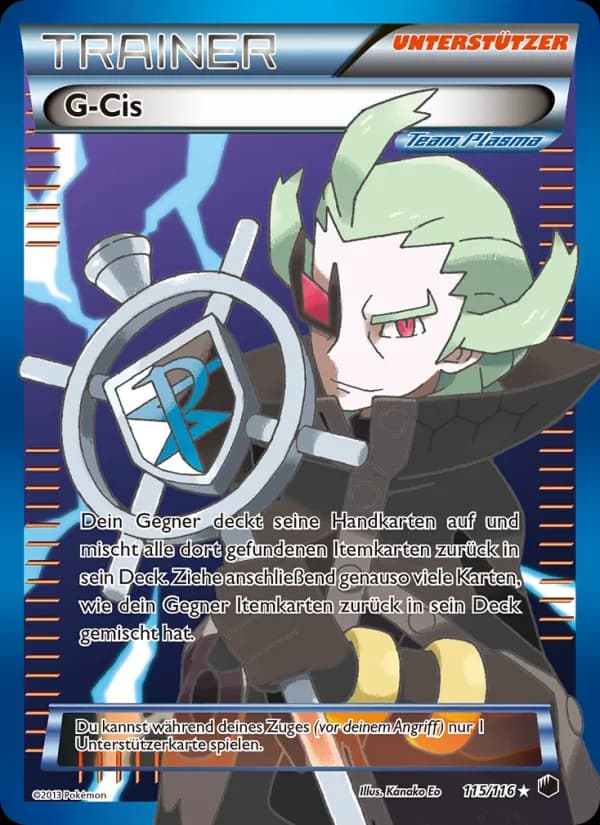 G-Cis card in German