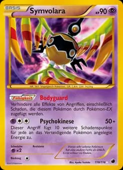 Symvolara card in German