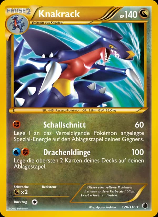 Knakrack card in German