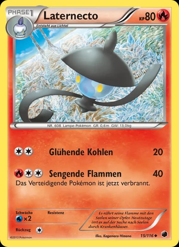 Laternecto card in German