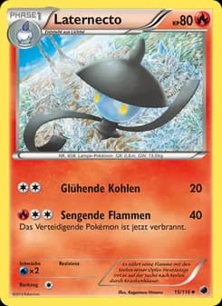 Laternecto card in German
