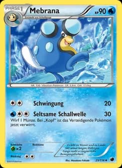 Mebrana card in German