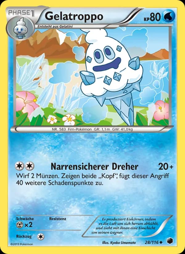 Gelatroppo card in German