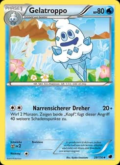Gelatroppo card in German