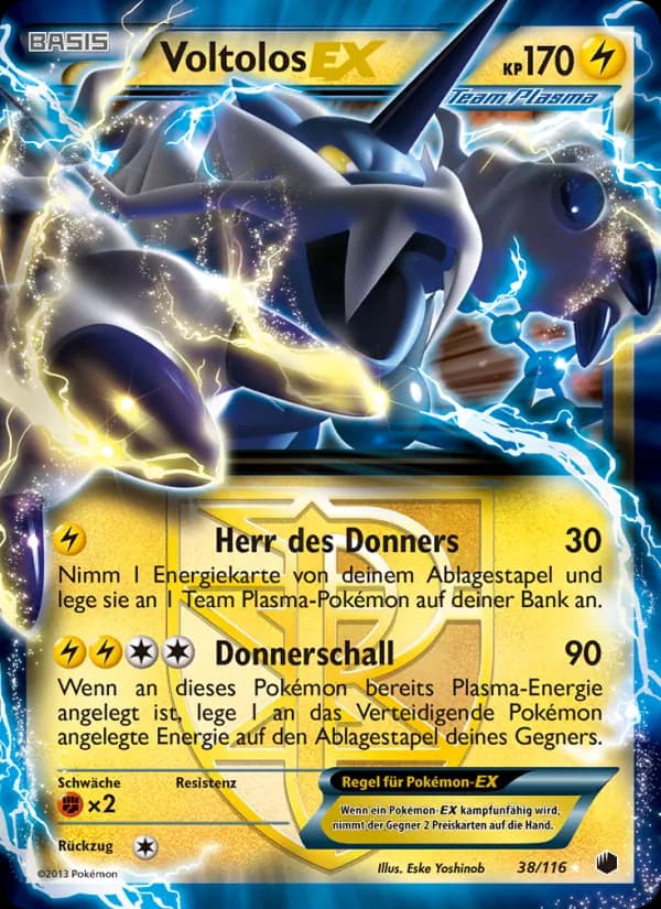 Voltolos-EX card in German