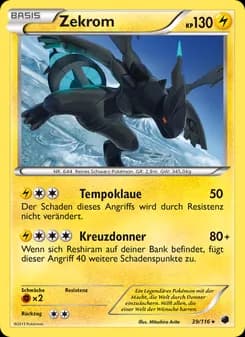 Zekrom card in German