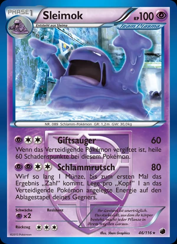 Sleimok card in German