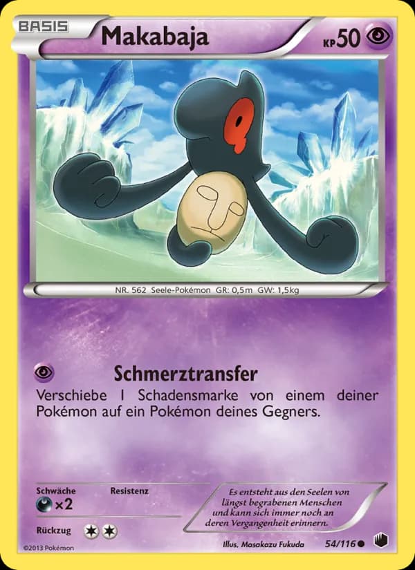 Makabaja card in German