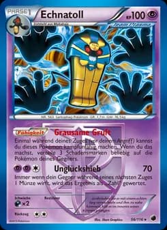 Echnatoll card in German
