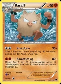 Rasaff card in German