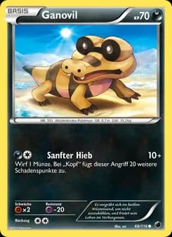 Ganovil card in German