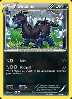 Duodino card in German