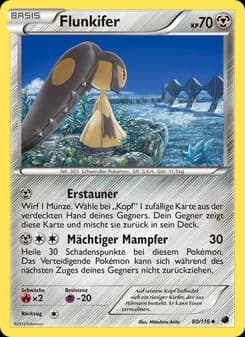 Flunkifer card in German