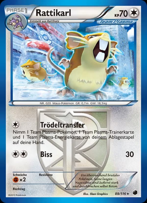 Rattikarl card in German