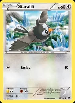 Staralili card in German