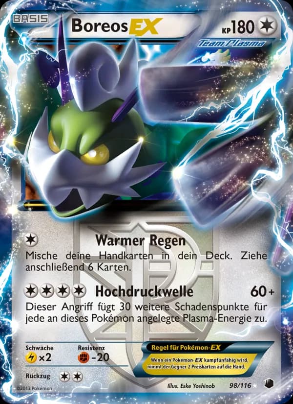 Boreos-EX card in German