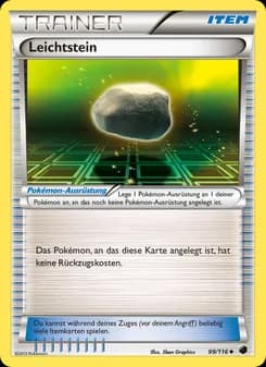 Leichtstein card in German