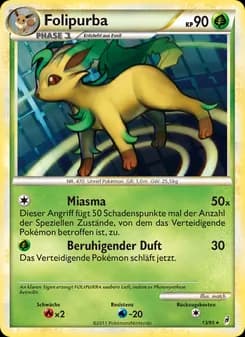 Folipurba card in German