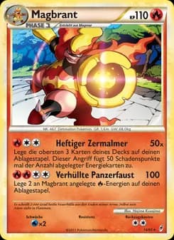 Magbrant card in German