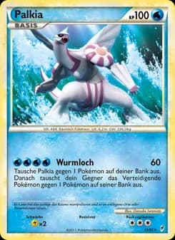 Palkia card in German