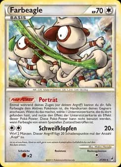Farbeagle card in German